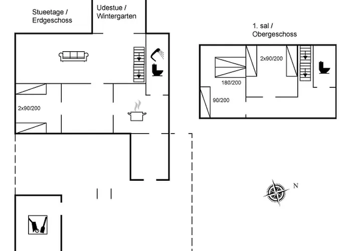 Merete - 50m From The Sea By Interhome *